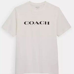 Coach Ivory Short Sleeve Tee